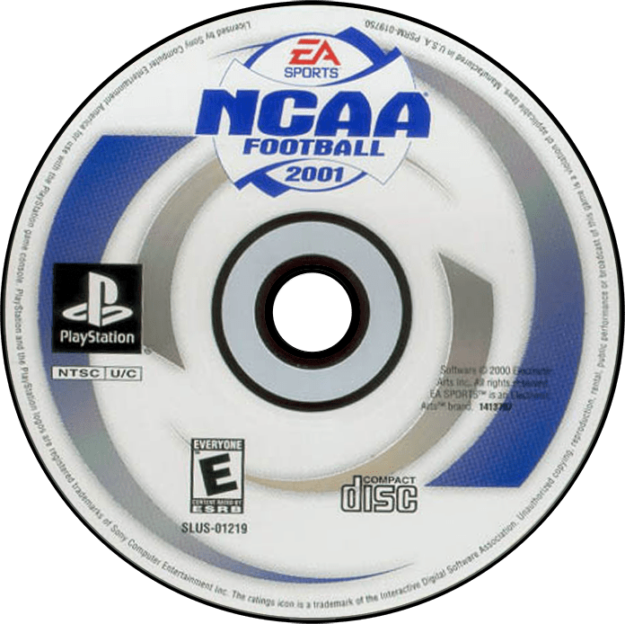 NCAA Football 2001 media 5 for Playstation